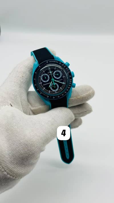 OMEGA AND SWATCH CORONOGRAPH WATCH Top quality LATEST ES