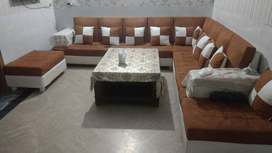 13 seater sofa set L shape +table 3/4 molty foam lga huwa he