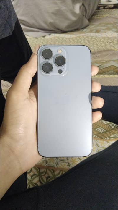 Iphone 13 pro serial blue colour 256gb Official PTA APPROVED BH 79%
