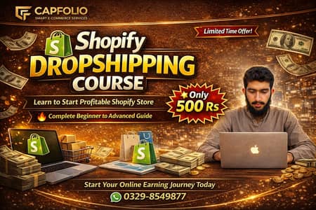 Learn Shopify Dropshipping – Online Training in Urdu