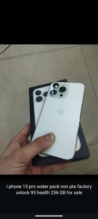 I phone 13 pro  non pta factory unlock with box