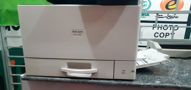 Richo Imc300f used machine for sale  10-by-9 condition