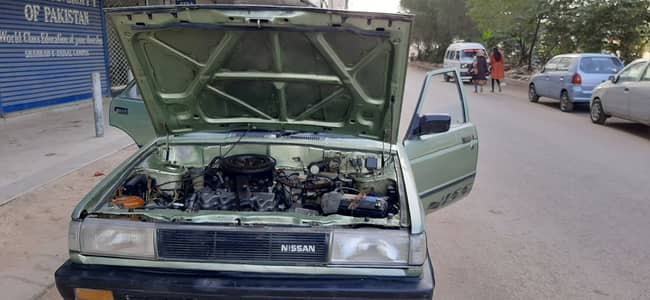 Nissan Sunny 1987 Power windows - Power mirror - Cng- Petrol -B-12