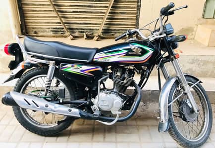 Honda 125 Karachi registration