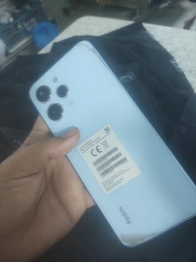 Redmi 12 8gb 128 gb with box and charger