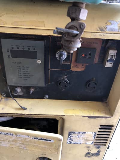 5kv commercial and portable generator with wheels