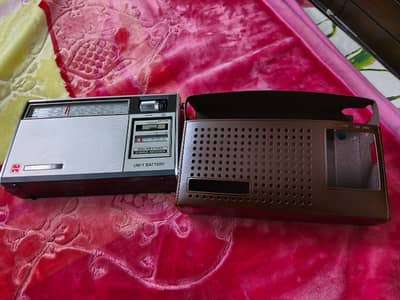antique radio national R312 zabardast working