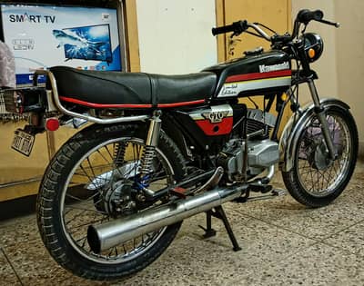Kawasaki 90 model good condition location jhelum