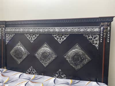 Double bed without foam