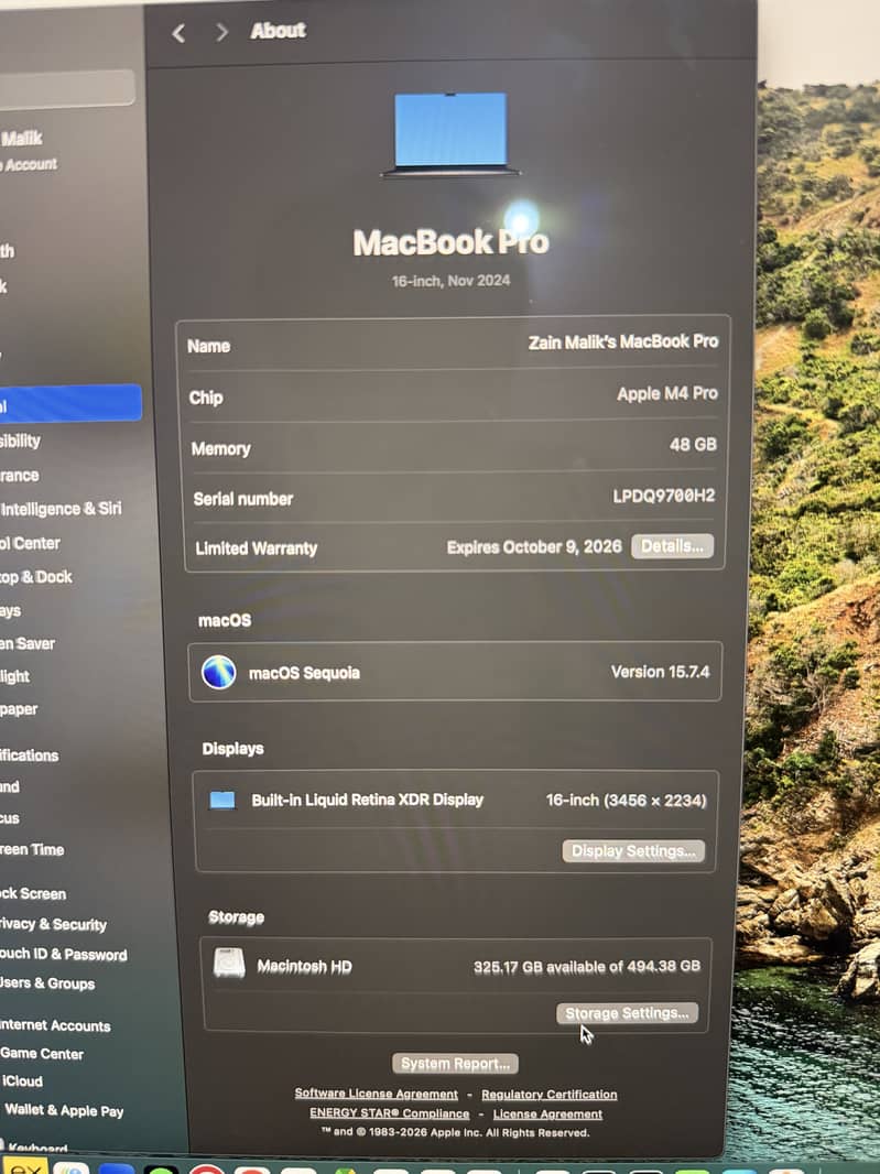 MacBook M4 Pro 6