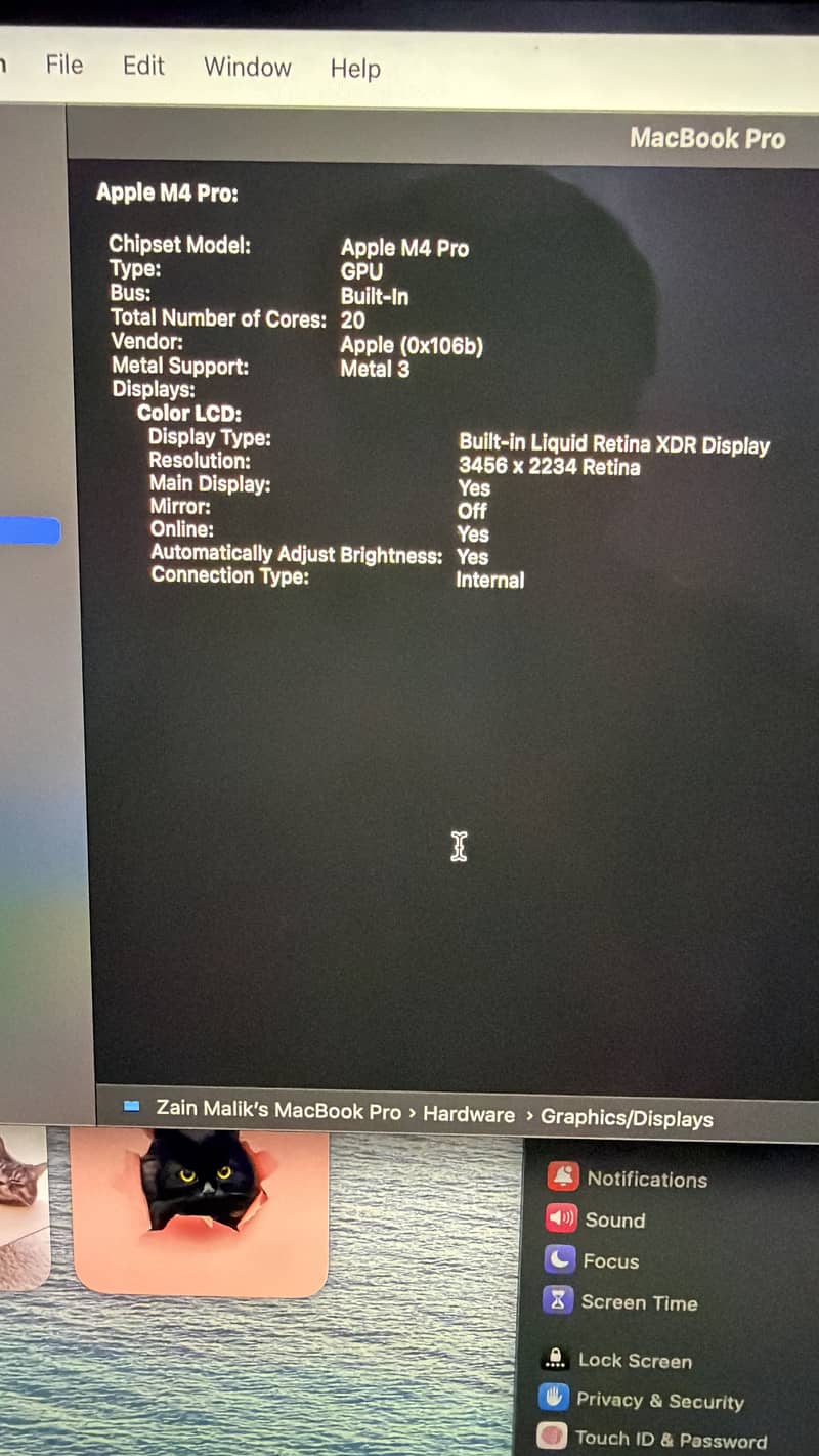 MacBook M4 Pro 7