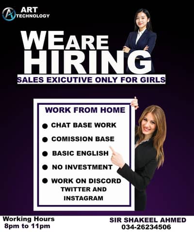 work from home sale executive