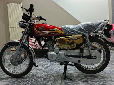 2025-2026 Honda CG 125 spacial edition brand new full lamination