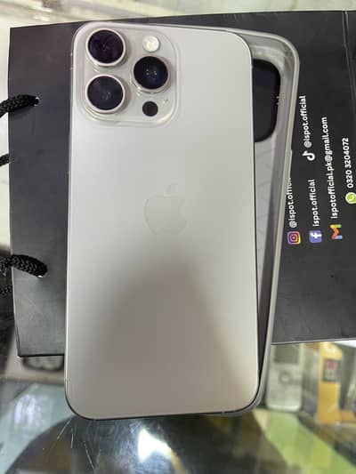 Iphone 15 pro max PTA approved