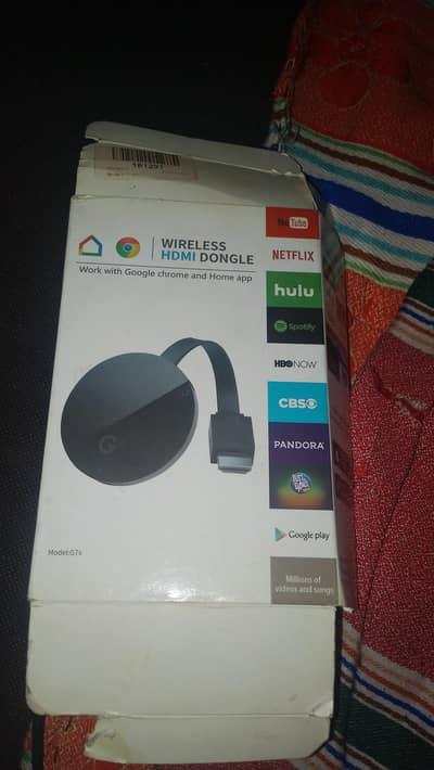 WIRELESS HDMI GOOGLE CHROME DONGLE
