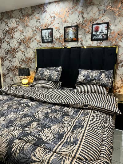 1 Bed Fully Furnished Flat For Rent Hot Location In Sector D Bahria Town Lahore