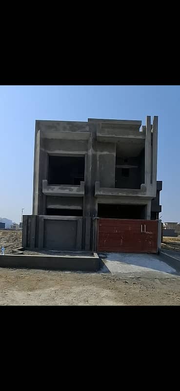 Grey Structure Luxury House For Sale Faisal Hills A Block  Plot Size: 25x50