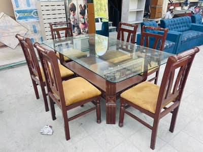 6 seater dining table