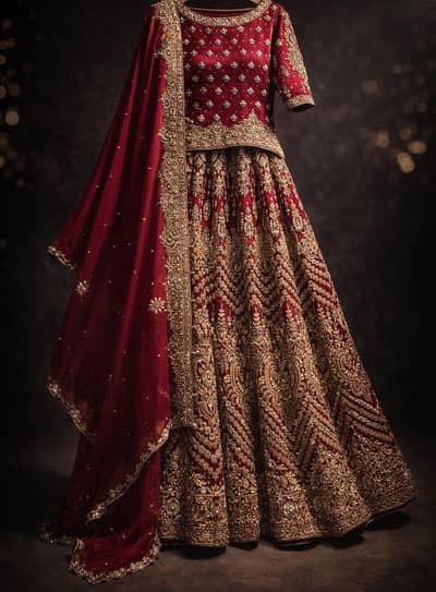 Bridal Lehanga | Worn Once | Excellent Condition