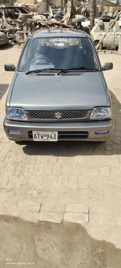 Suzuki mehran 2010 model  Gray