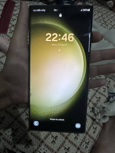 Metallic green S23 ultra