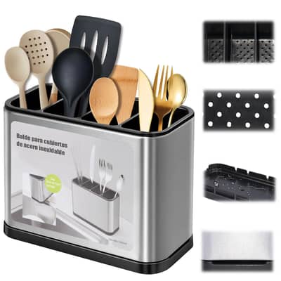 stainless steel spoon rack for Knives, Forks, Spoons, and Chopstick