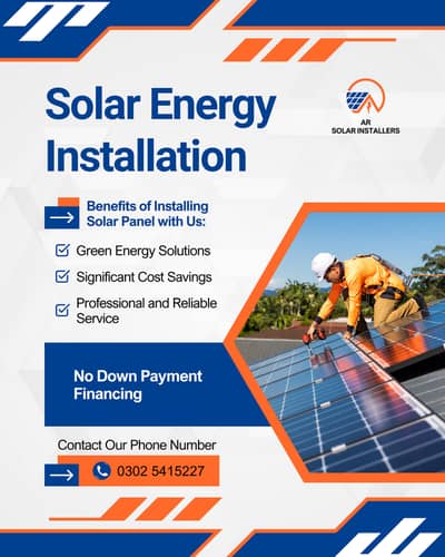 SOLAR SYESTEM INSTALLETION SERVISE.
