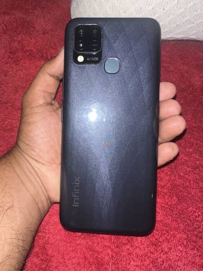 Infinix Hot 10S with box Big  Battry Time 6GB 128GB