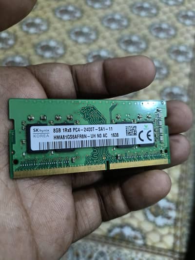 8gb DDR4 Laptop Ram, 2400 Mt/s