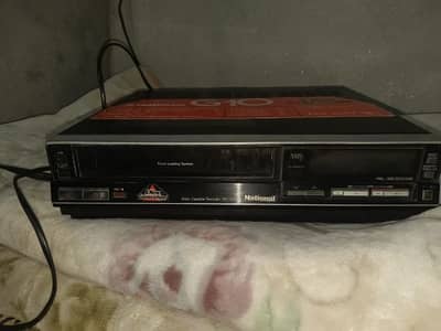 national vcr full working condition for sale