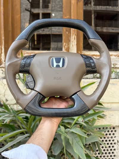 Honda civic Honda Accord multimedia steering wheel carbon fiber