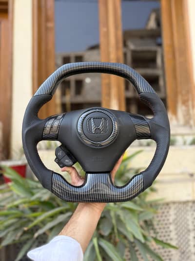 Honda Accord Honda civic multimedia steering wheel carbon fiber