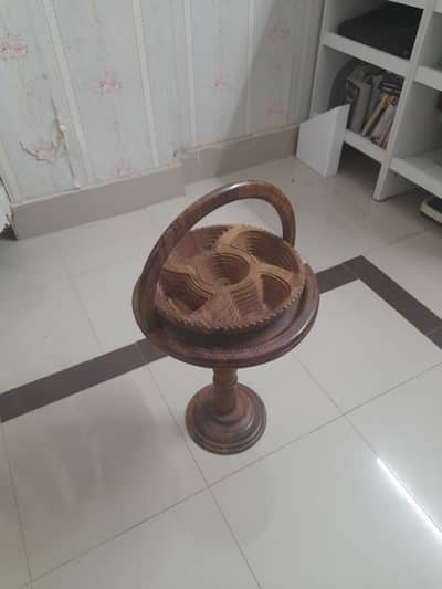 coffee table plus dry fruit tray