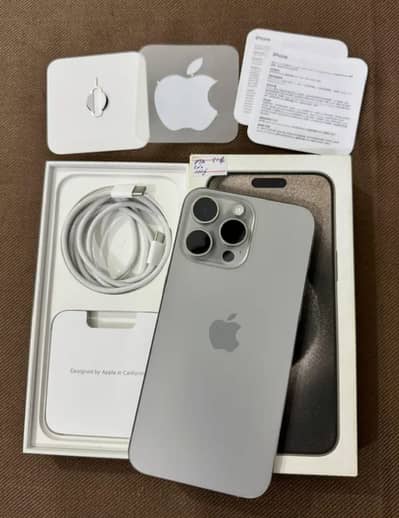 Apple iphone 15 pro max PTA approved double sim physical 512 gb