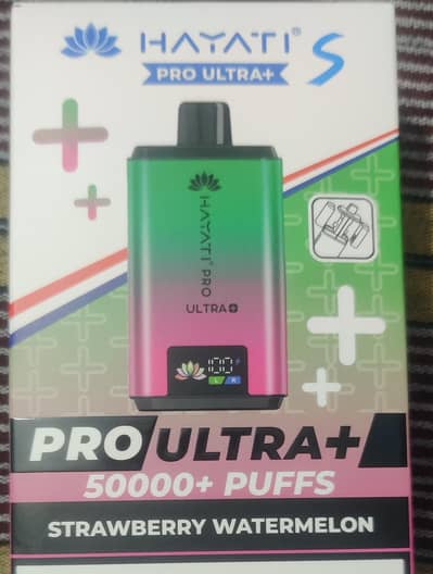 Hayati pro ultra 50k puff vape Jhelum  18+