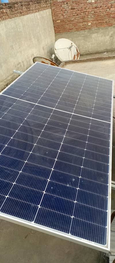 1 solar panal 580 watt dabal galas 1 dabal panal wal stand b sath hy