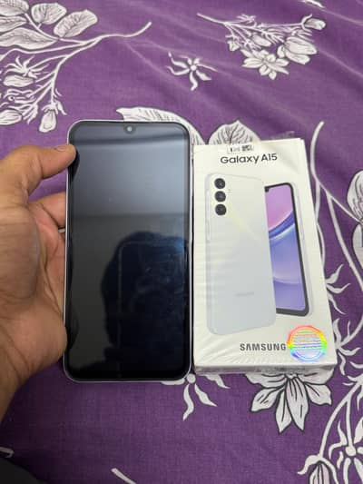 Samsung A15 5G 8/256 with box cable orignal