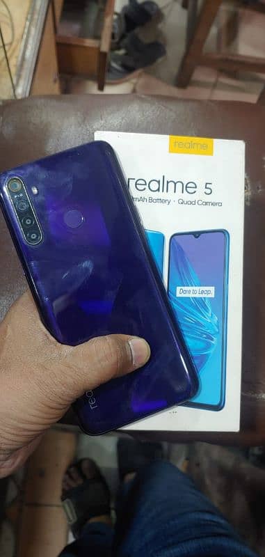 Realme 5  good condition 4GB 64GB seald complete