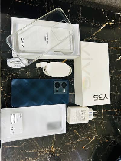 Vivo Y35 complete box PTA Approved