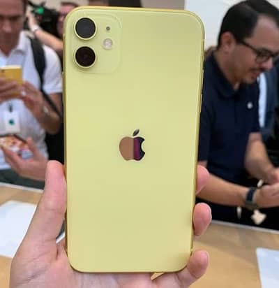 I phone 11 64 GB  JV all ok 10\10 yellow colour