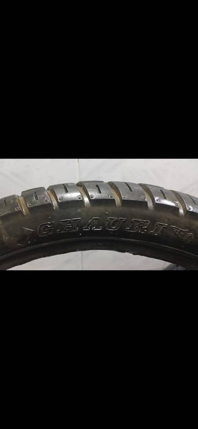 Bike Used Tyres Cg-125 & CD-70 (Front & Rear)