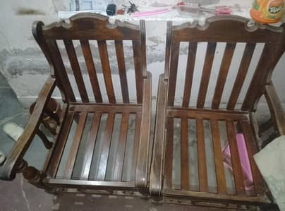 Set of 2 single seat sofa