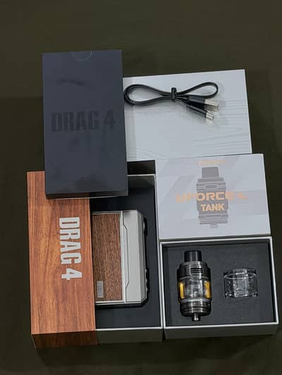 Voopoo Drag 4 Just Box opend