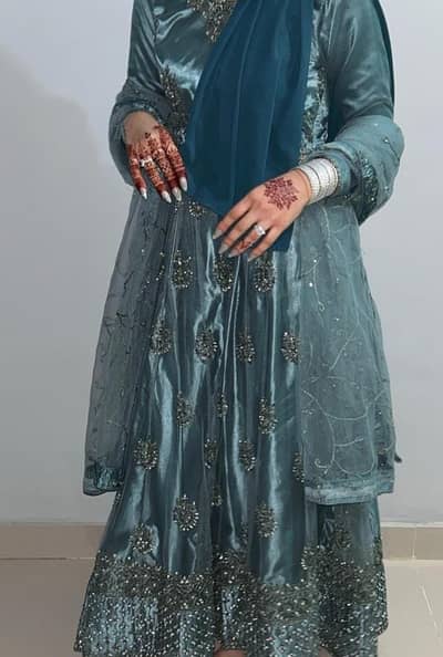 Lehenga Choli with dupatta.