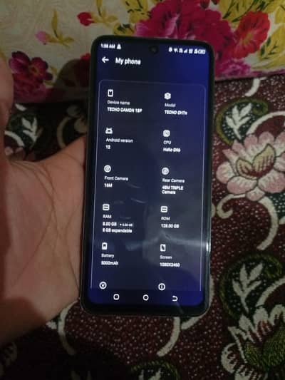 Tecno camon 18p exchange possible