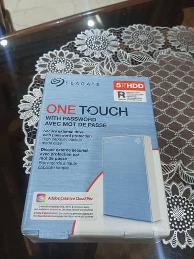 5TB portable  Seagate one touch