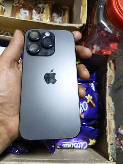 IPHone 14 Pro NON PTA 128 gb with sim time   waterpack All Ok urgent S