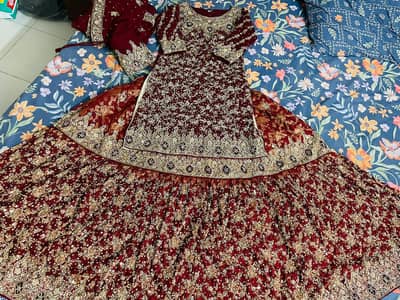 farshi lehenga in halfprice