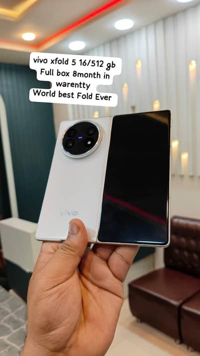 Vivo XFold 5 pta approved 16/512 8 month warenty