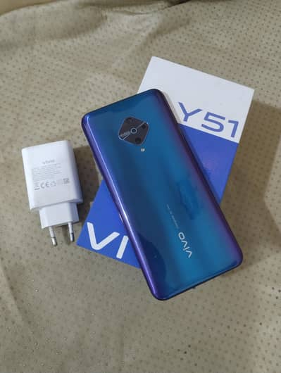 Vivo Y51 4/128GB Complete Box 10/10 New Condition For Sale